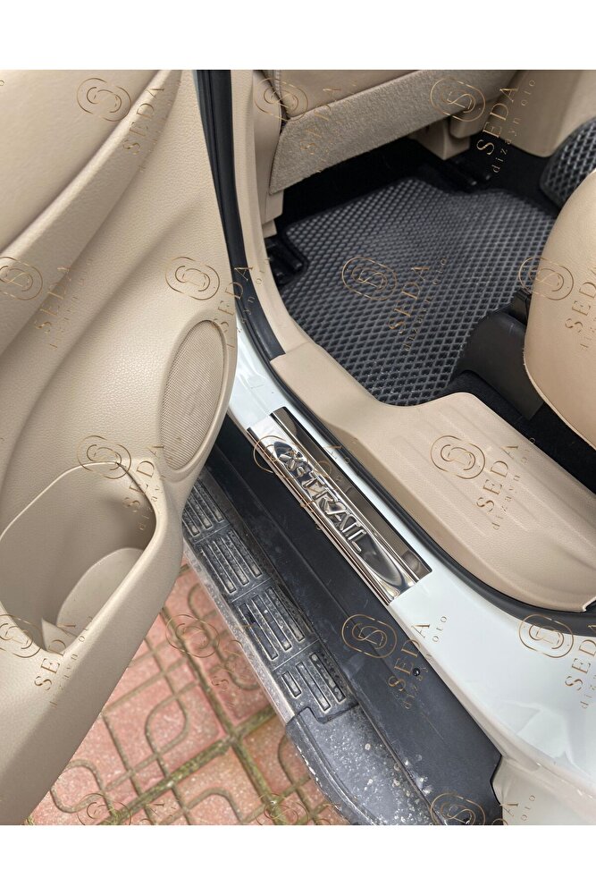 Nissan X - Trail Krom Kapı Eşiği 4 Parça 2014 ve Sonrası - Görsel 2