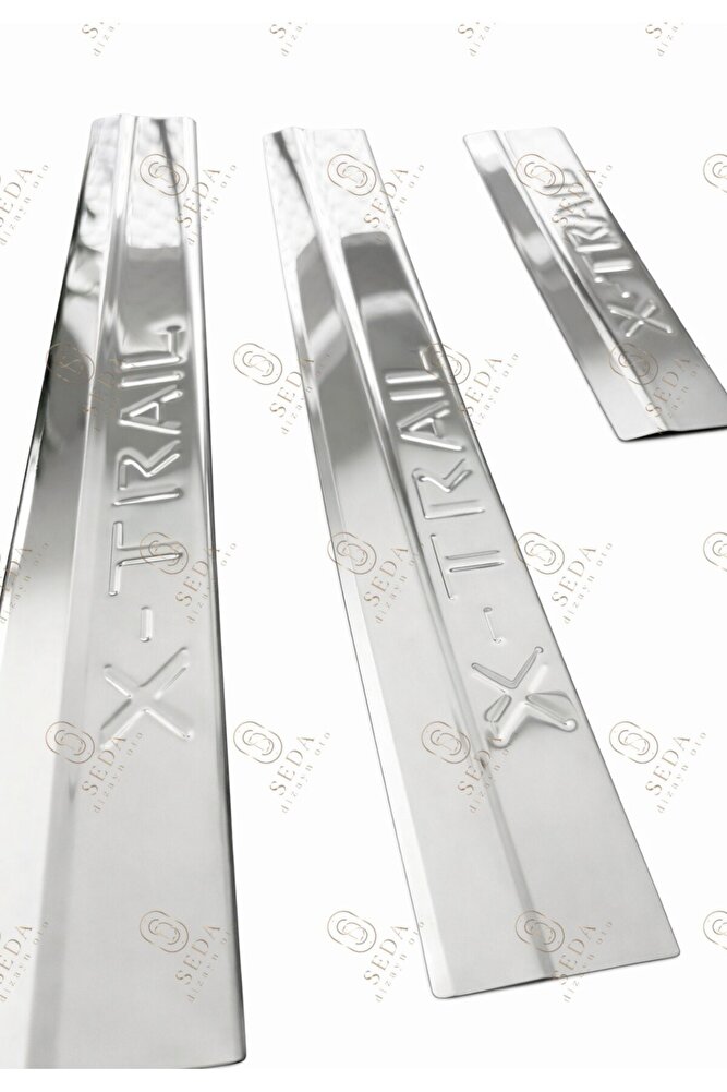 Nissan X - Trail Krom Kapı Eşiği 4 Parça 2014 ve Sonrası - Görsel 4