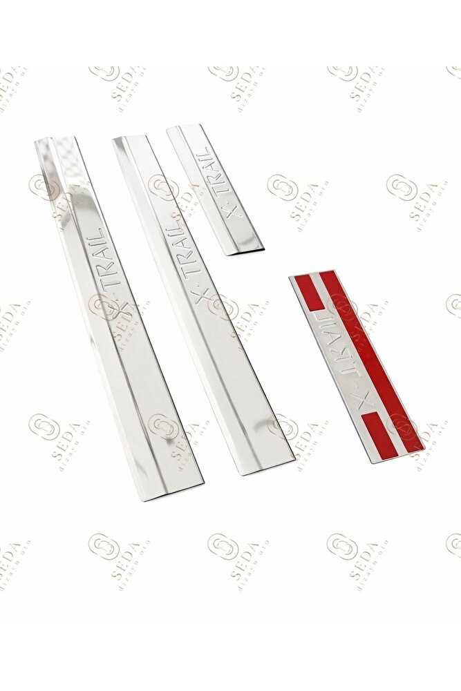 Nissan X - Trail Krom Kapı Eşiği 4 Parça 2014 ve Sonrası - Görsel 5