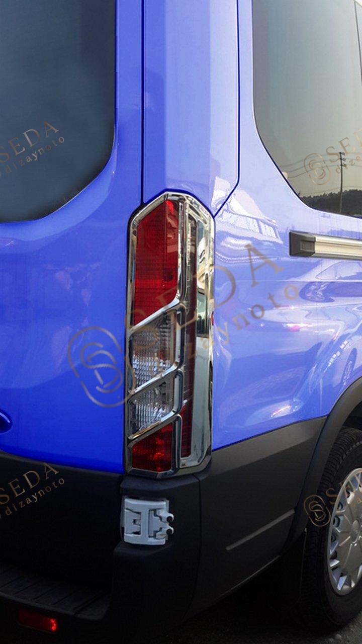 Ford Transit Van 2019 > Stop Çerçevesi 2 Prç. ABS Krom - Görsel 6