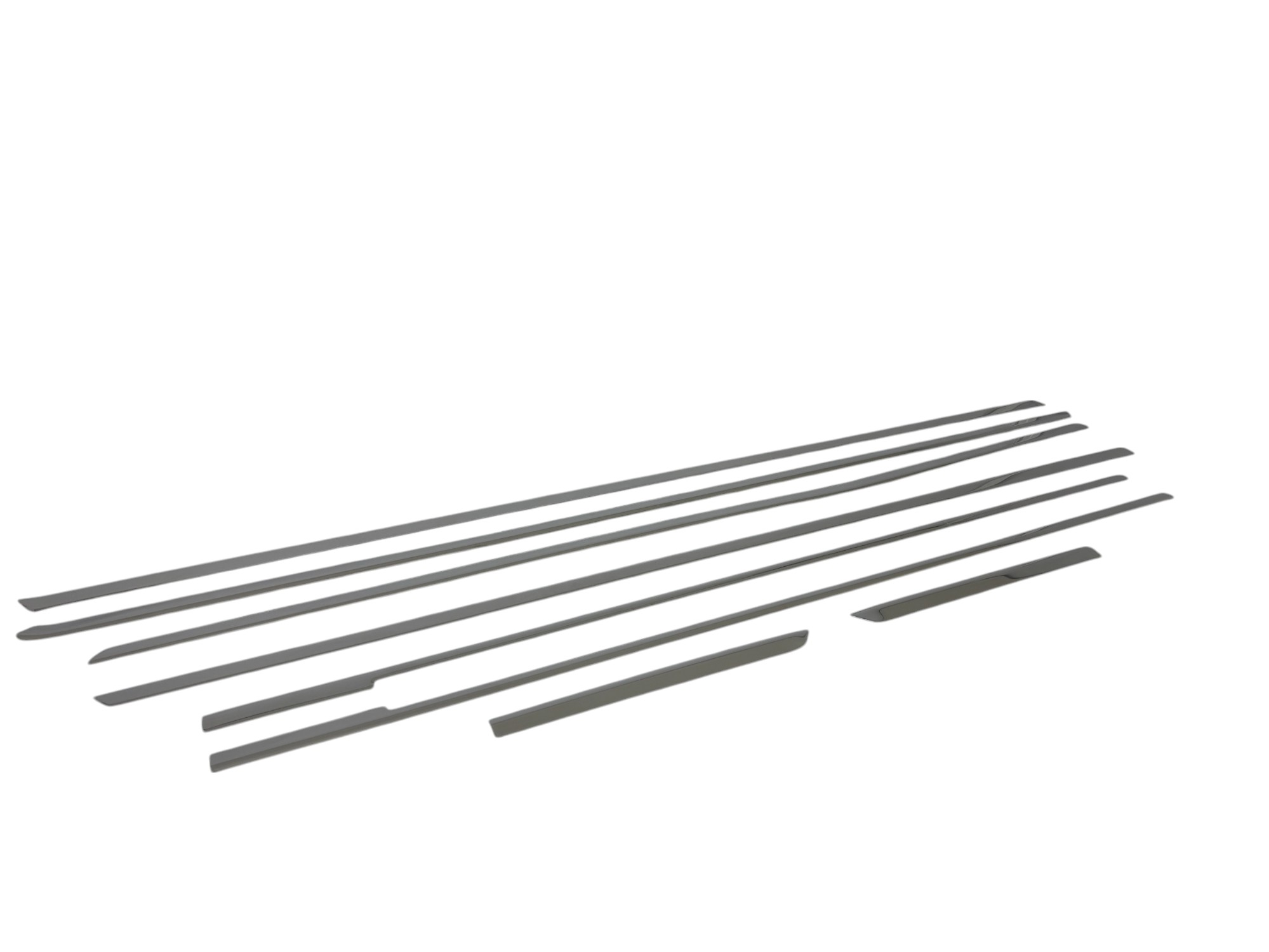 Mercedes Vito W447 Van 2014 > Cam Alt Çıtaları 8 Prç.(Tek Sürgü L3)