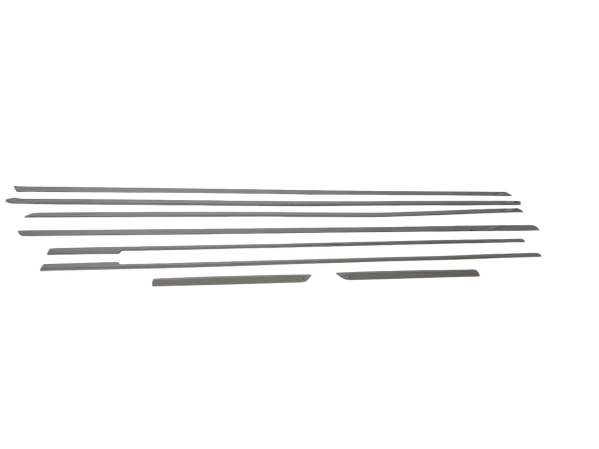 Mercedes Vito W447 Van 2014 > Cam Alt Çıtaları 8 Prç.(Tek Sürgü L3) - Görsel 3