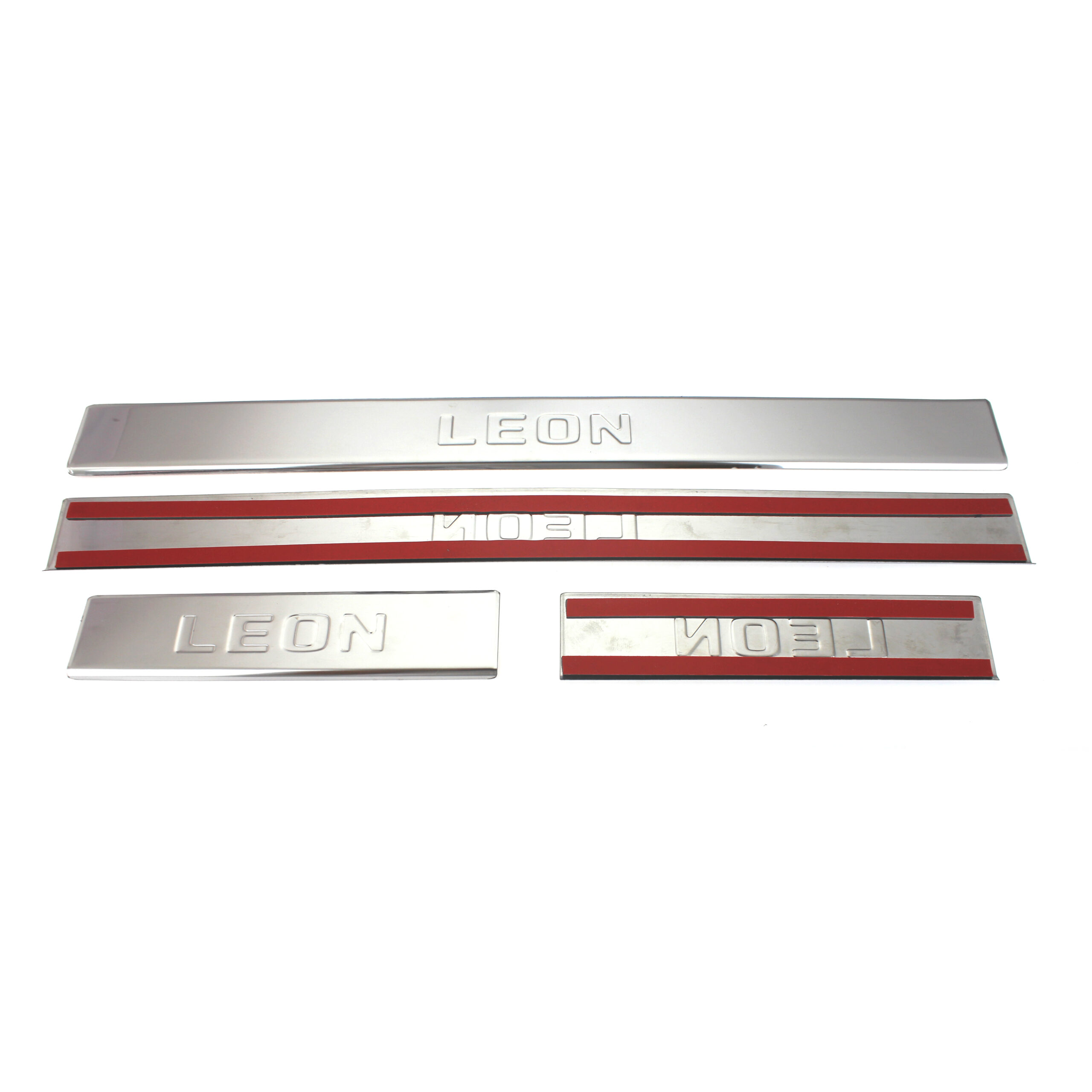 Seat Leon 3 HB 2012 > Kapı Eşiği 4 Prç. P. Çelik - Görsel 4