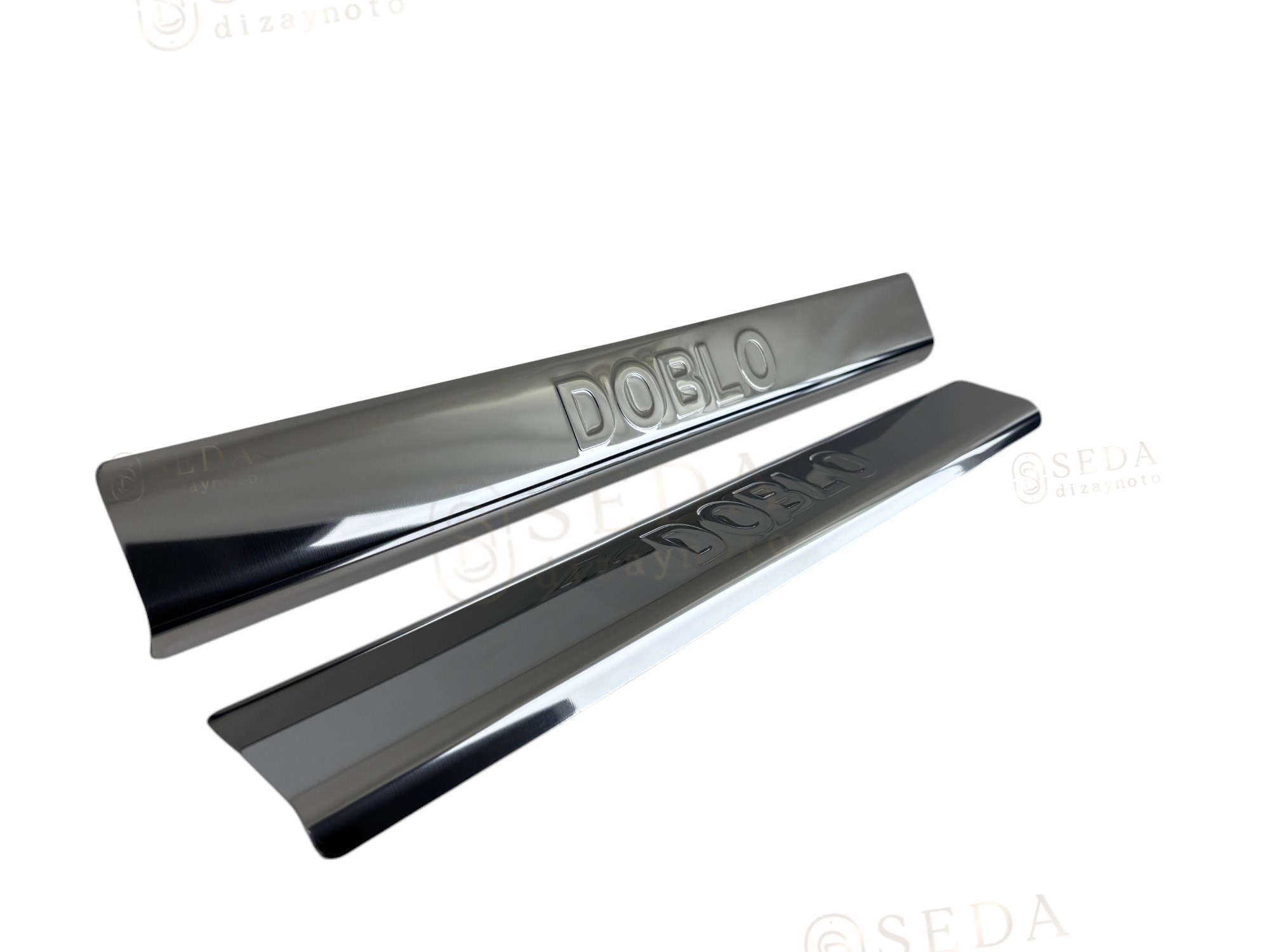 Fiat Doblo 2 Panel Van/Lav 2010 > Kapı Eşiği 2 Prç. P. Çelik