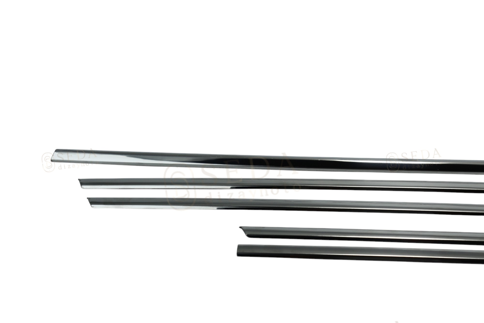 Ford Custom Van 2012 > 2017 Ön Tampon Çıtası 5 Prç P. Çelik - Görsel 4