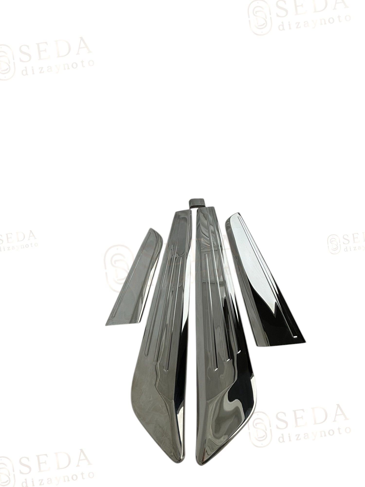 Ford Custom Van 2012 > Yan Kapı Çıtası 5 Prç. P. Çelik - Görsel 4