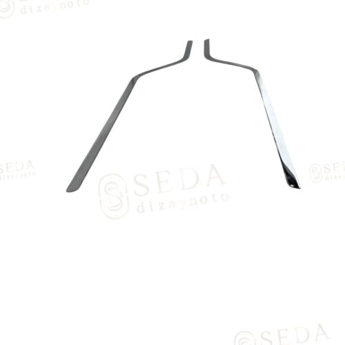 Ford Transit Van 2003 > 2013 Alt Cam Çıtası İnce 2 Prç.