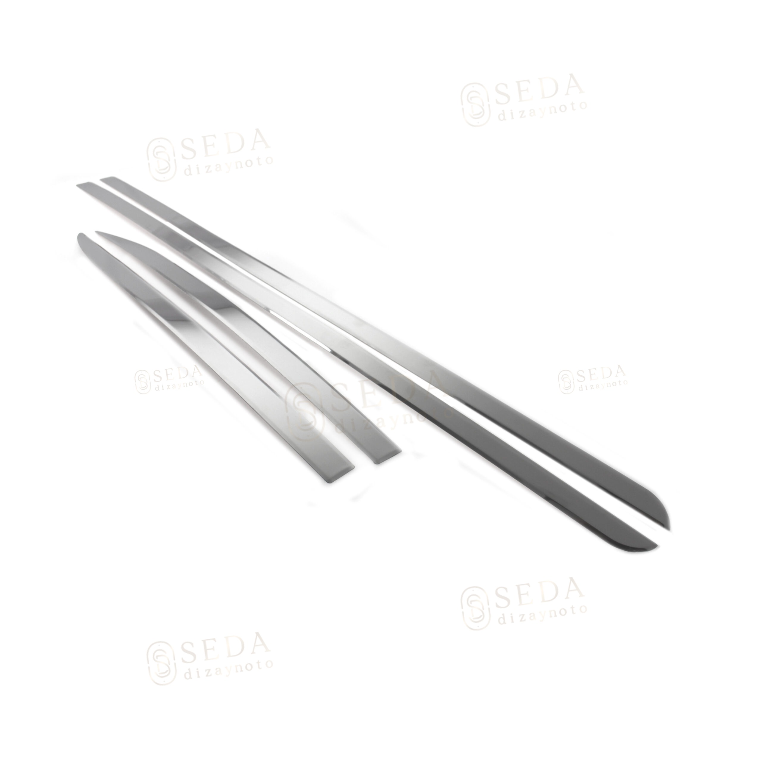 Fiat Egea SD/HB/SW 2015 > Yan Kapı Çıtası 4 Prç. P. Çelik - Görsel 2