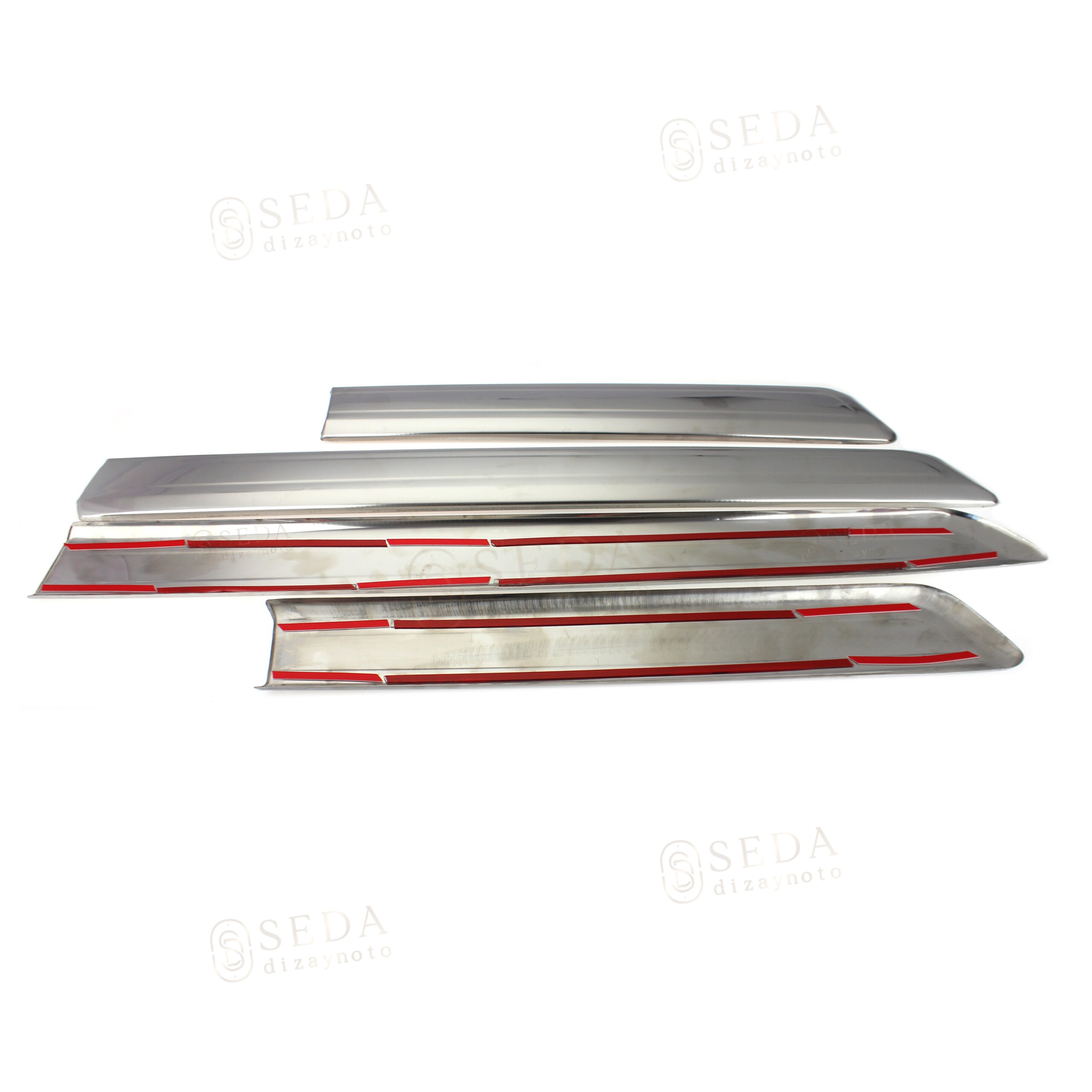 Fiat Fiorino Minivan/Mpv 2007 > Yan Kapı Çıtası 4 Prç. P. Çelik - Görsel 4