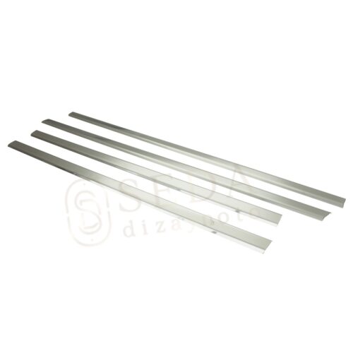 Ford Fiesta 5 HB 2002 > 2009 Cam Çıtası 4 Prç. P. Çelik