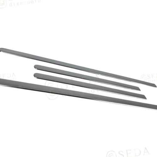 Opel Corsa C HB 2000 > 2006 Yan Kapı Çıtası 4 Prç. P. Çelik