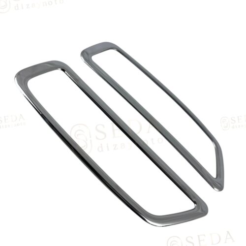 Peugeot 3008 Suv 2016 > Egsoz Çıkış Kromu 2 Prç. P. Çelik