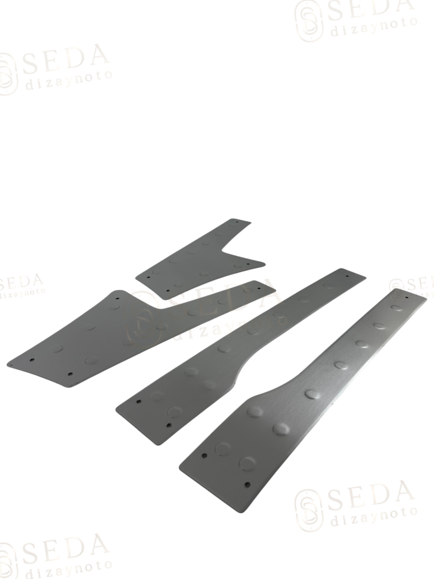 Peugeot Tepee Mini Van 2008 > 2018 İç Kapı Eşiği 4 Prç. P. Çelik