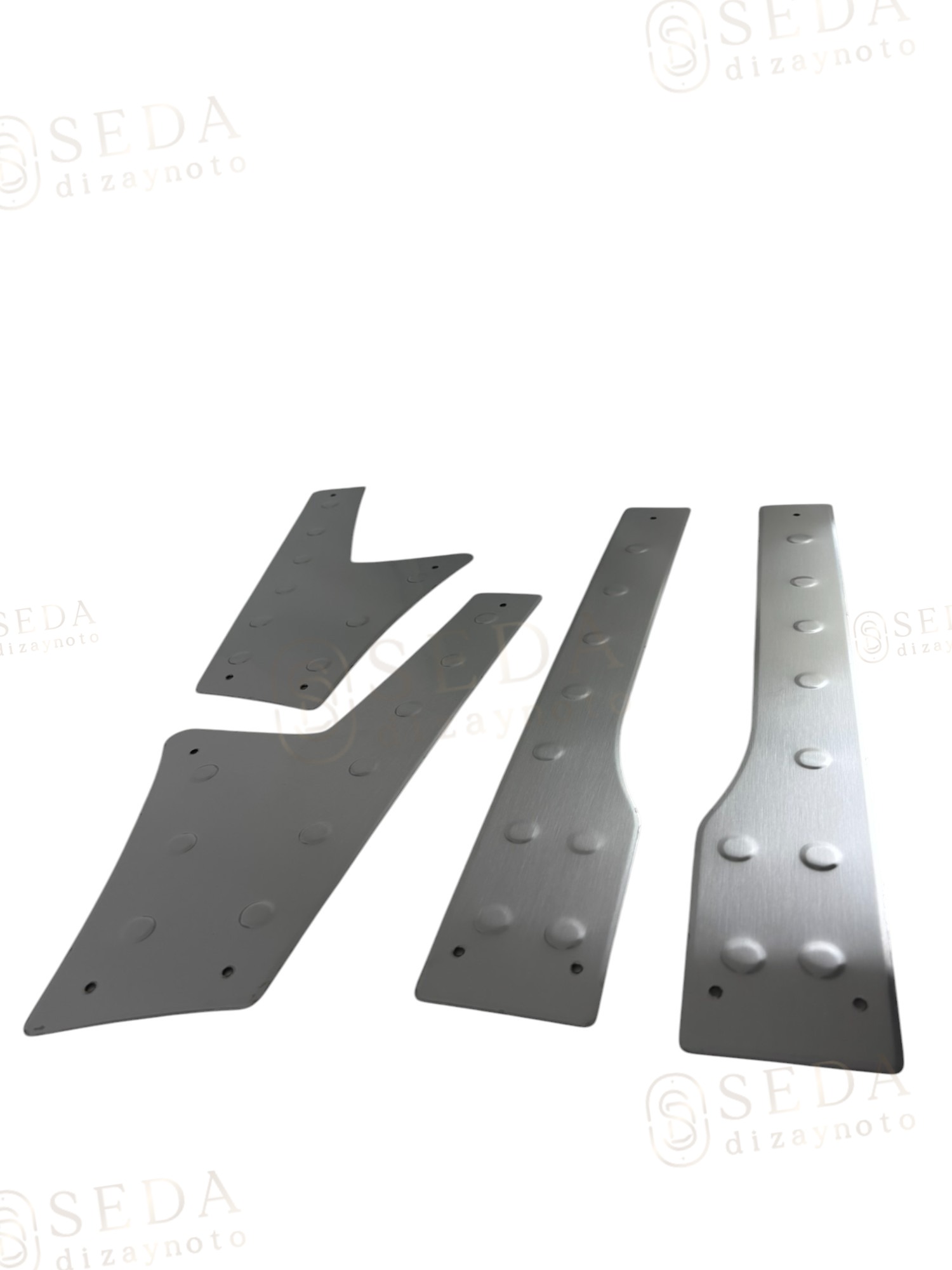 Peugeot Tepee Mini Van 2008 > 2018 İç Kapı Eşiği 4 Prç. P. Çelik - Görsel 2