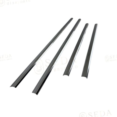 Renault Clio 3 HB 2006 > 2011 Cam Çıtası 4 Prç. P. Çelik