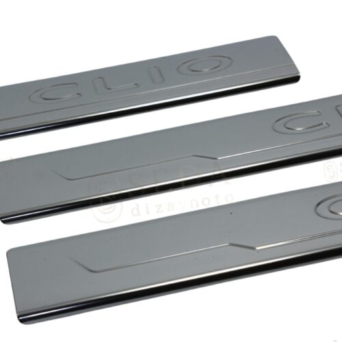 Renault Clio 4 HB /SW 2012 > Kapı Eşiği 4 Prç. P. Çelik