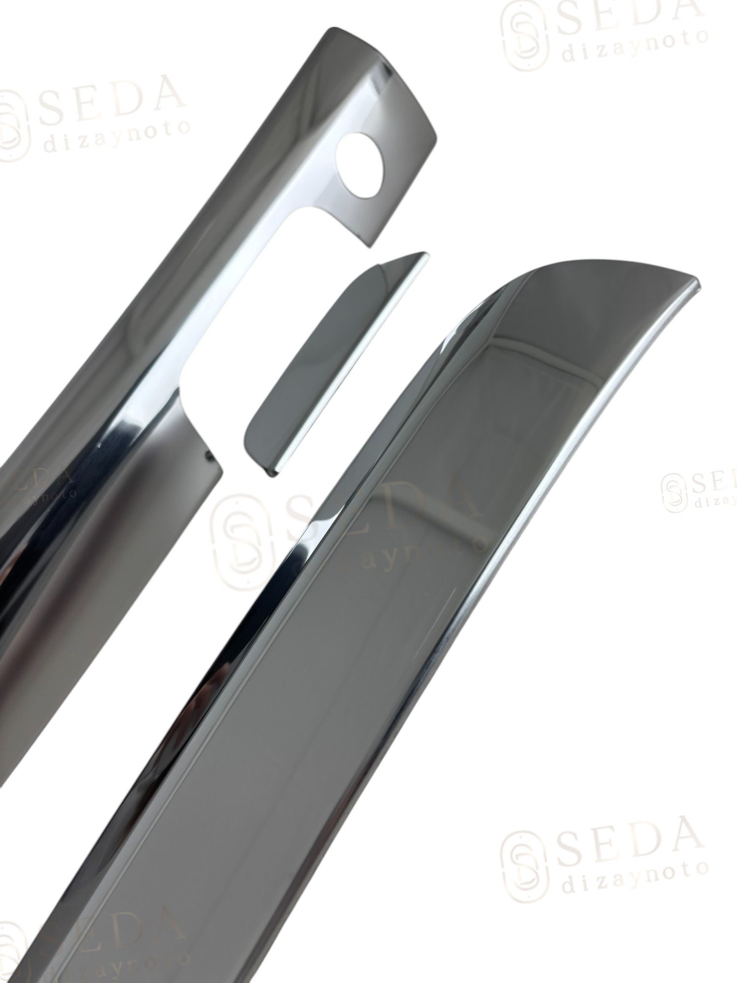 Renault Express 2021> Panel Van/Lav Bagaj Çıtası 3 Prç.P. Çelik - Delikli - Görsel 2