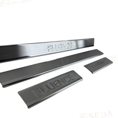 Renault Fluence SD 2010 > 2016 Kapı Eşiği 4 Prç. P. Çelik