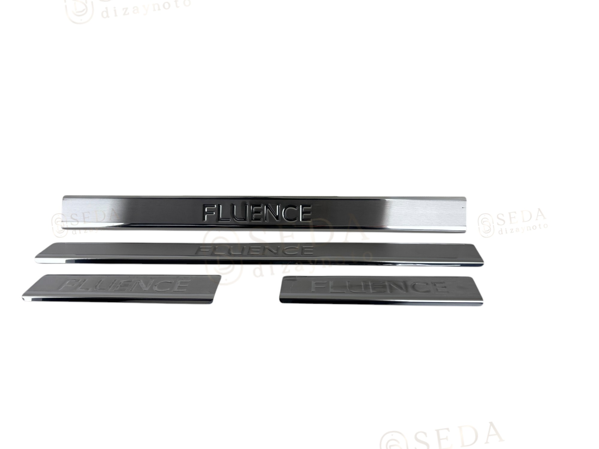 Renault Fluence SD 2010 > 2016 Kapı Eşiği 4 Prç. P. Çelik - Görsel 3