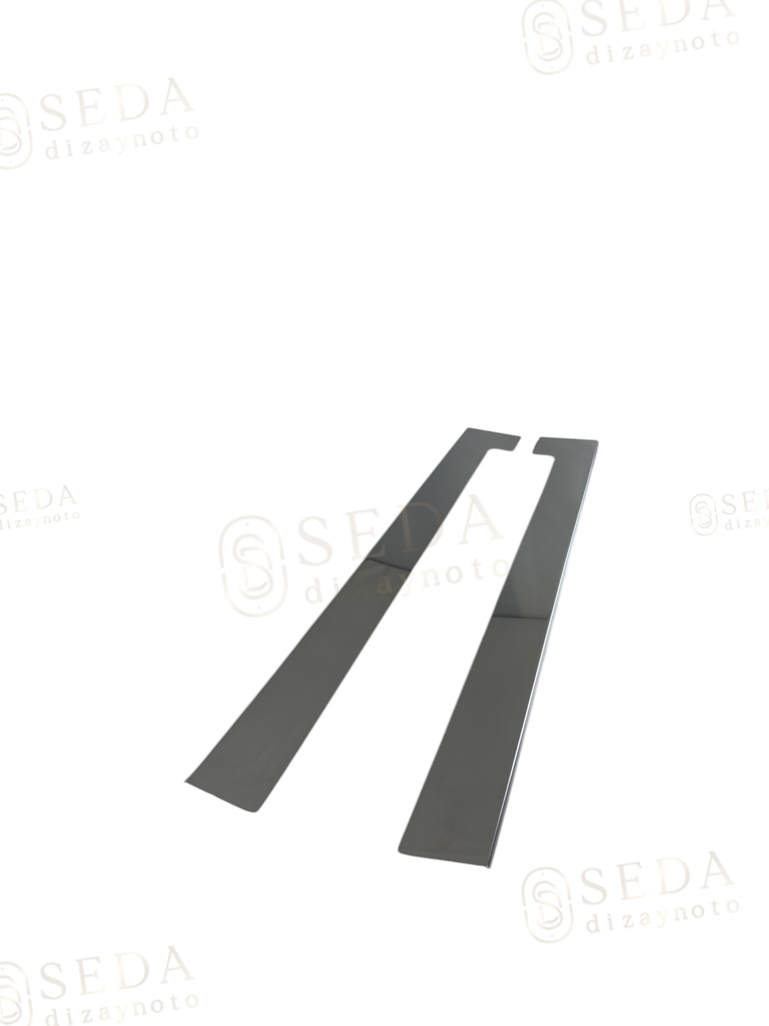 Renault Kangoo 2 Mini Van/Lav 2008 > Sürgülü Kapı Çıtası 2 Prç. P. Çelik