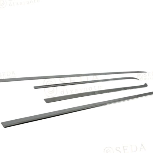 Renault Megane 4 HB 2016 > Yan Kapı Çıtası 4 Prç. P. Çelik