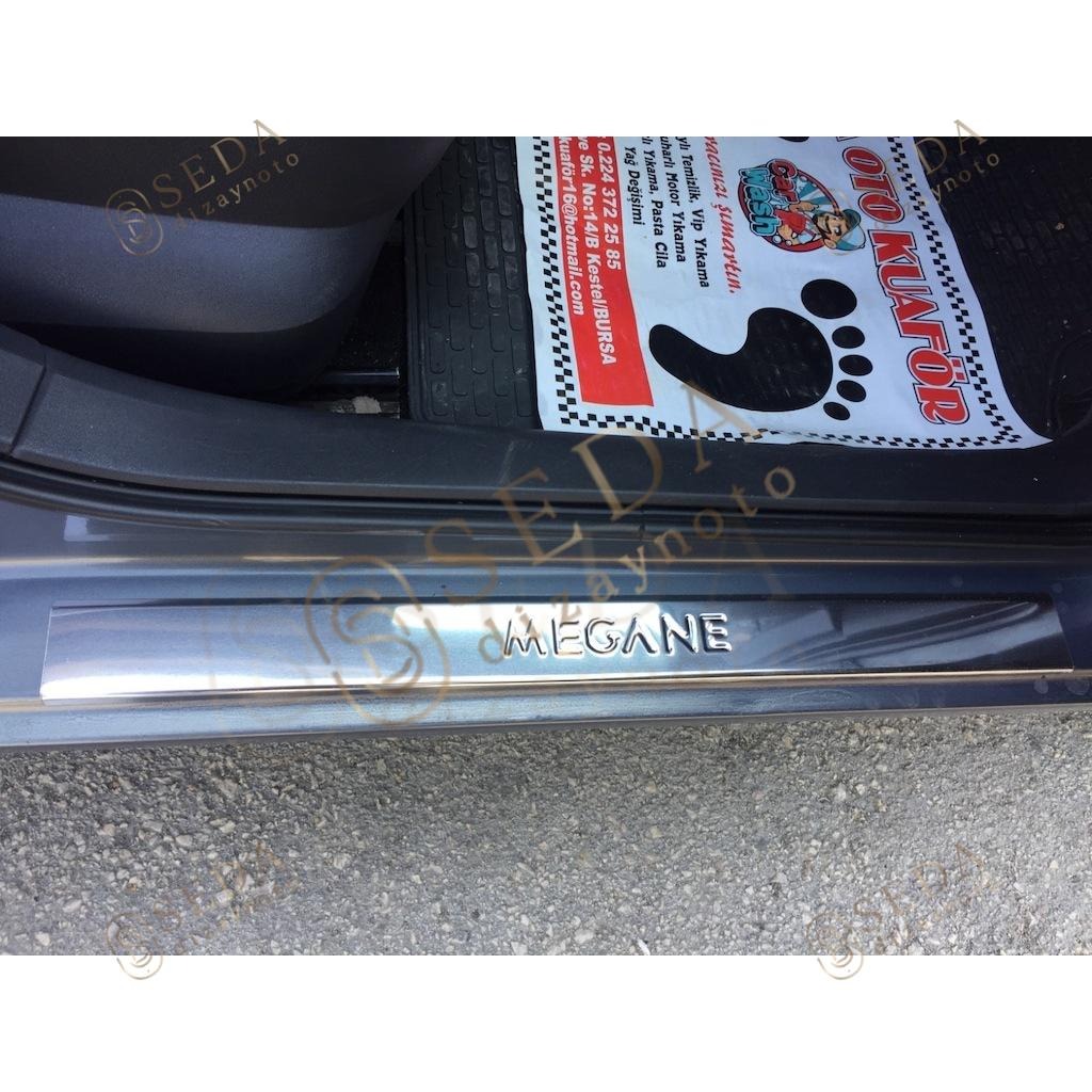 Renault Megane 2 HB /SD/SW 2004 > 2010 Kapı Eşiği 4 Prç. P. Çelik - Görsel 5