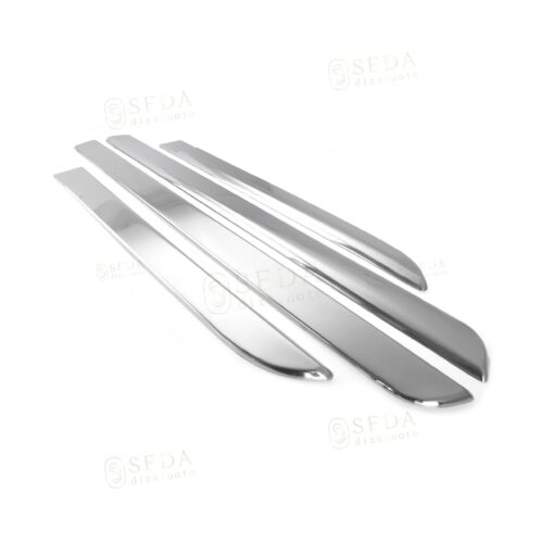 Renault Megane 2 SD/HB 2006 > 2010 Yan Kapı Çıtası 4 Prç. P. Çelik