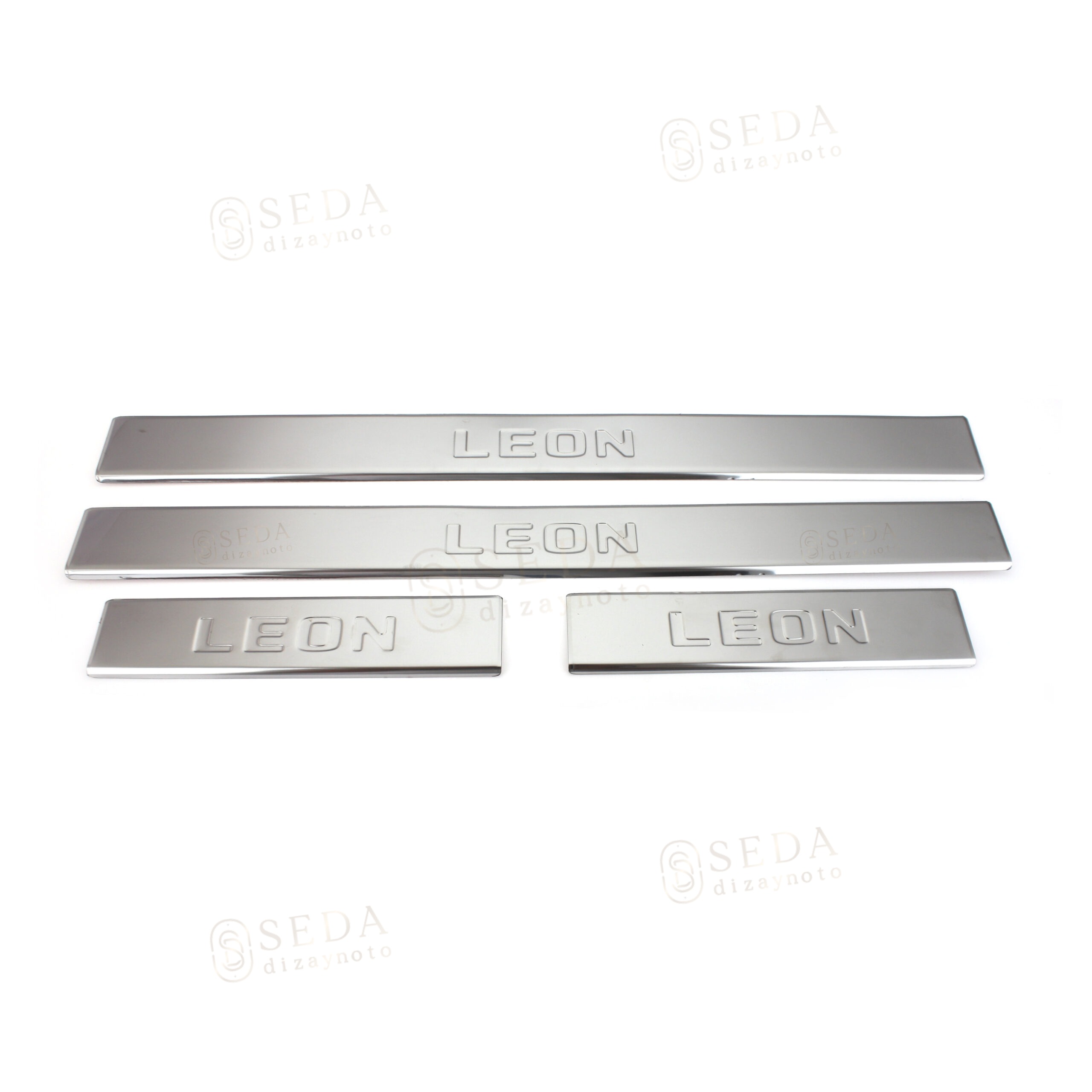 Seat Leon 3 HB 2012 > Kapı Eşiği 4 Prç. P. Çelik - Görsel 3