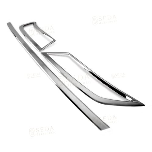 Skoda Octavia 3(A7) SD 2013 > Egzoz Çerçevesi+Ara Çıta 3 Prç.P. Çelik