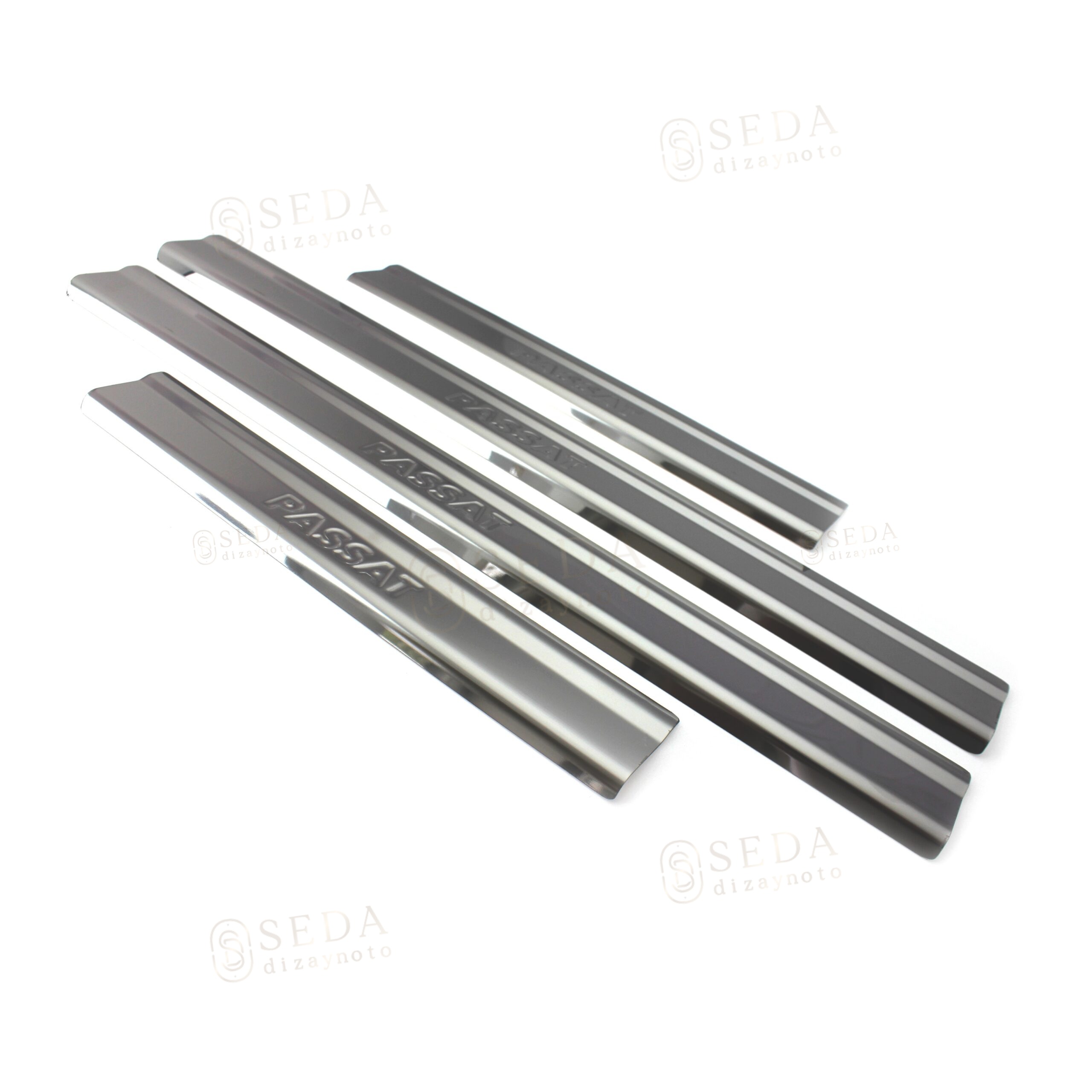 VW Passat B6 (3c) SD 2005 > 2015 Kapı Eşiği 4 Prç. P. Çelik