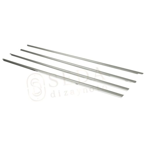 VW Golf 4 HB 1998 > 2004 Cam Çıtası 4 Prç. P. Çelik