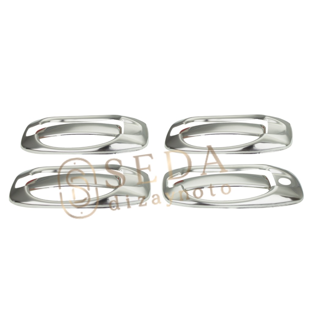 Citroen Nemo Minivan/Mpv 2007 > Kapı Kolu 4 Kapı 8 Prç. P. Çelik (Set) - Görsel 4