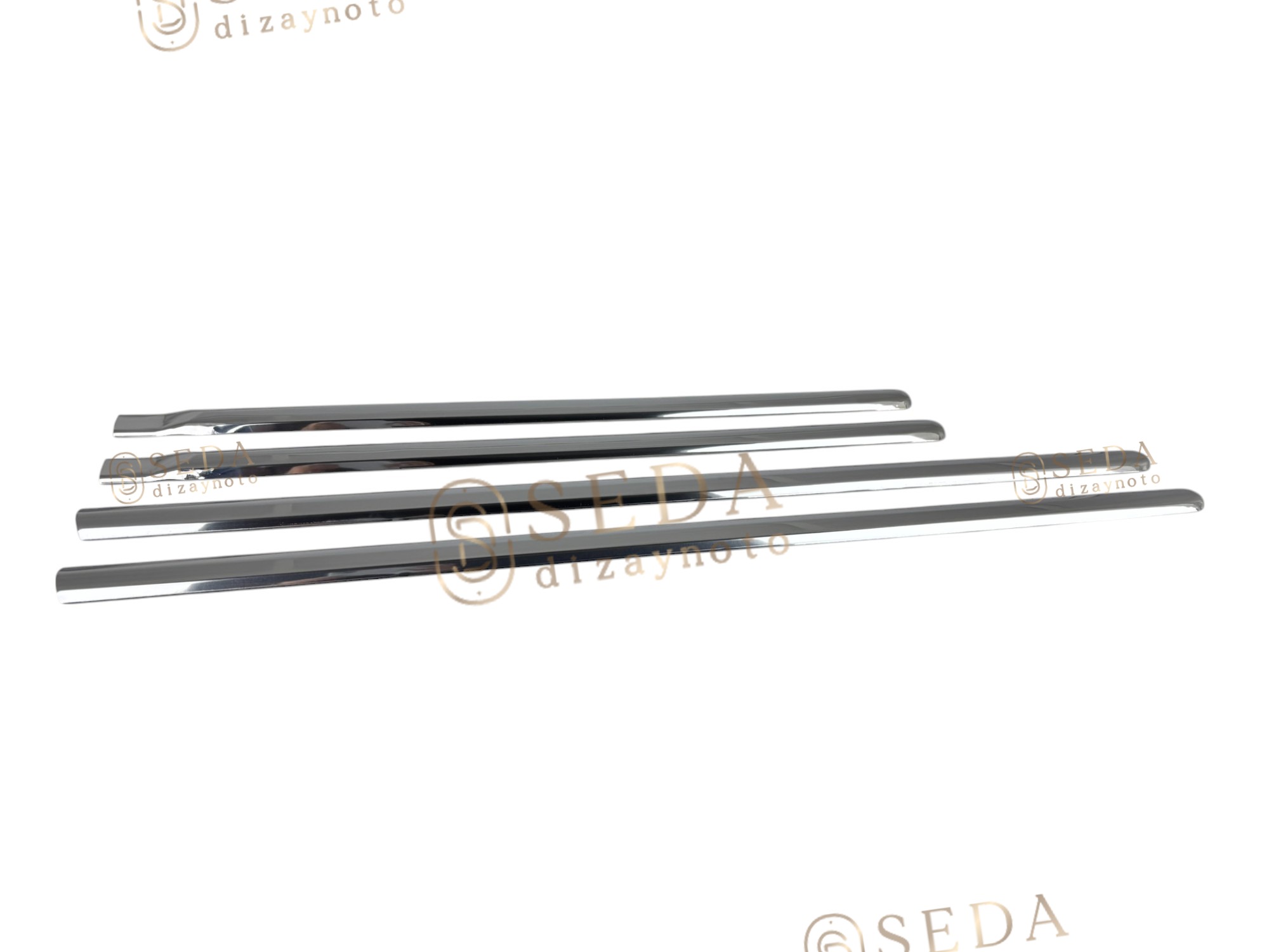 Dacia Logan SD 2005 > Yan Kapı Çıtası 4 Prç. P. Çelik - Görsel 3