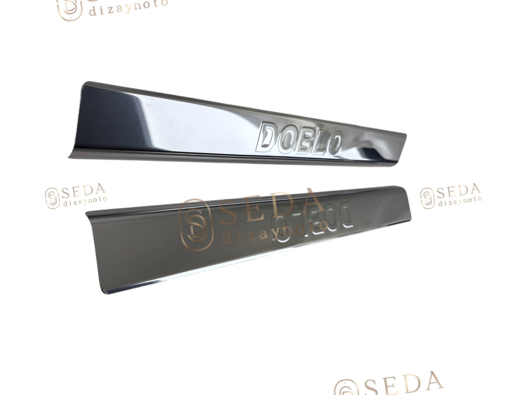 Fiat Doblo 2 Panel Van/Lav 2010 > Kapı Eşiği 2 Prç. P. Çelik - Görsel 3