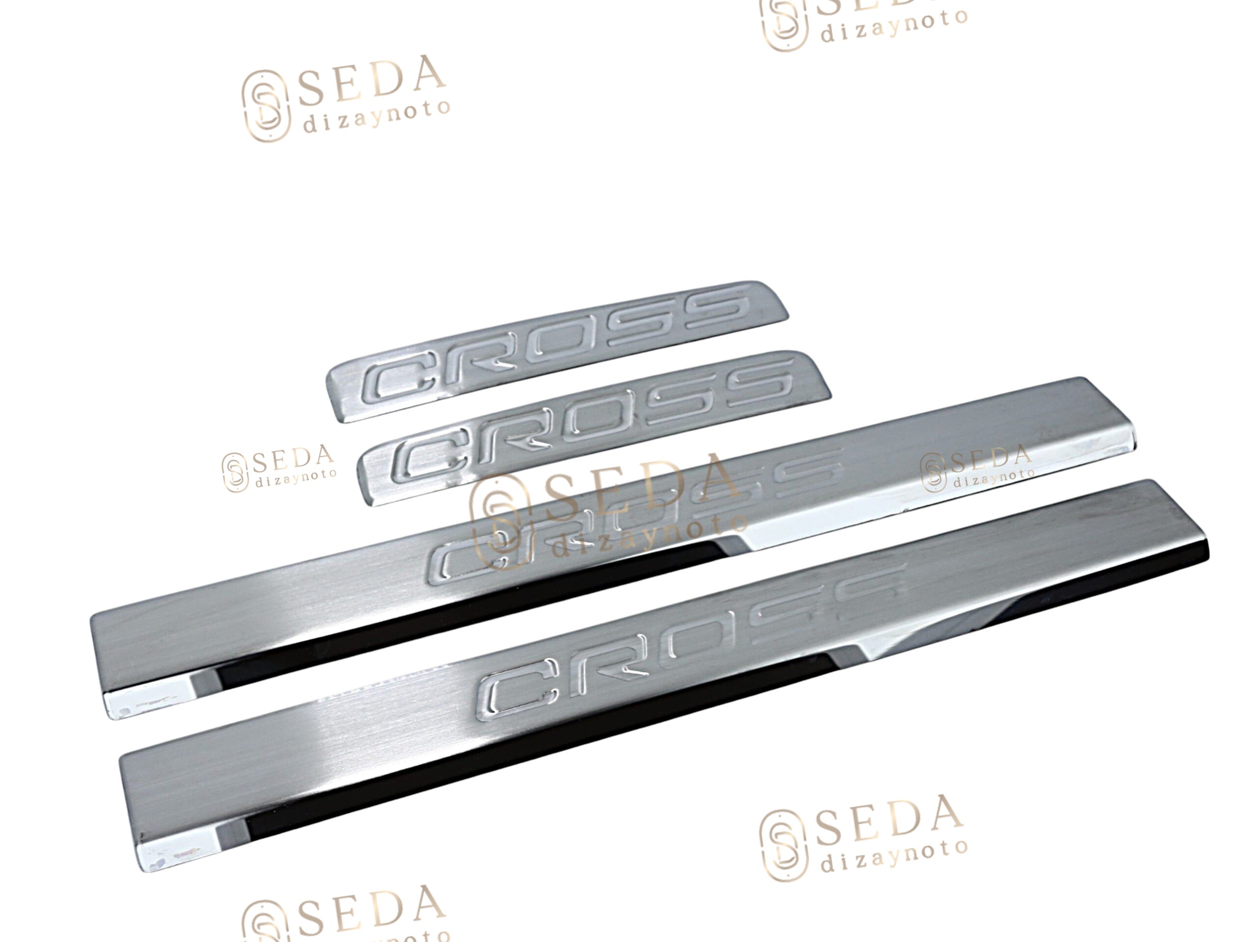 Fiat Egea Cross 2020 > Kapı Eşiği - Cross Yazılı MAT