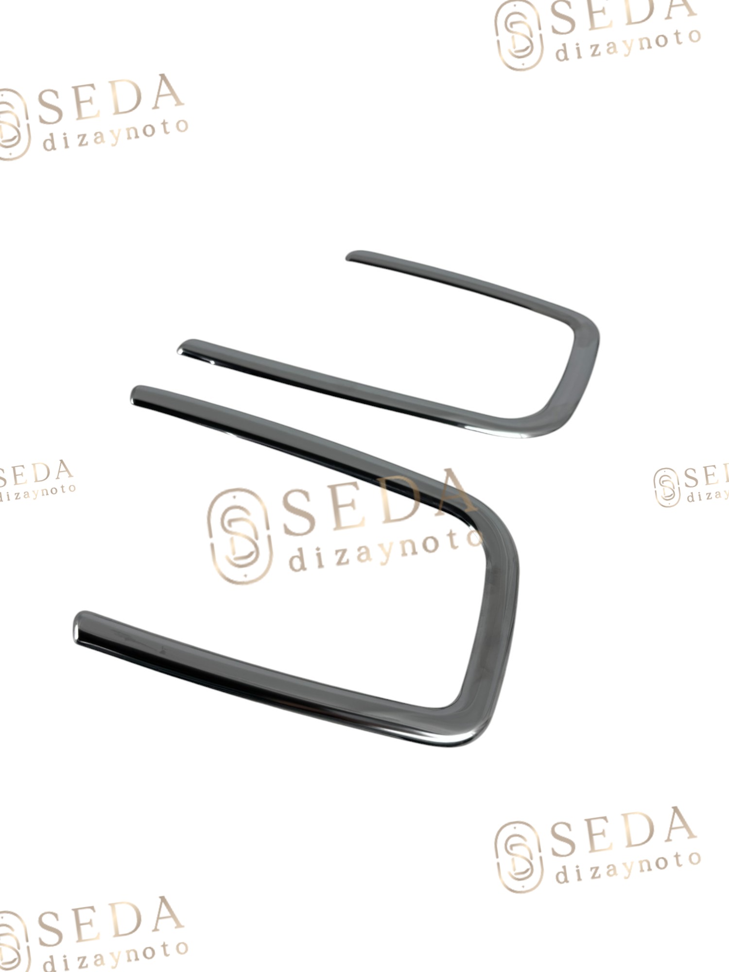 Fiat Fiorino Minivan/Mpv 2016 > Sis Farı Çerçevesi 2 Prç. P. Çelik