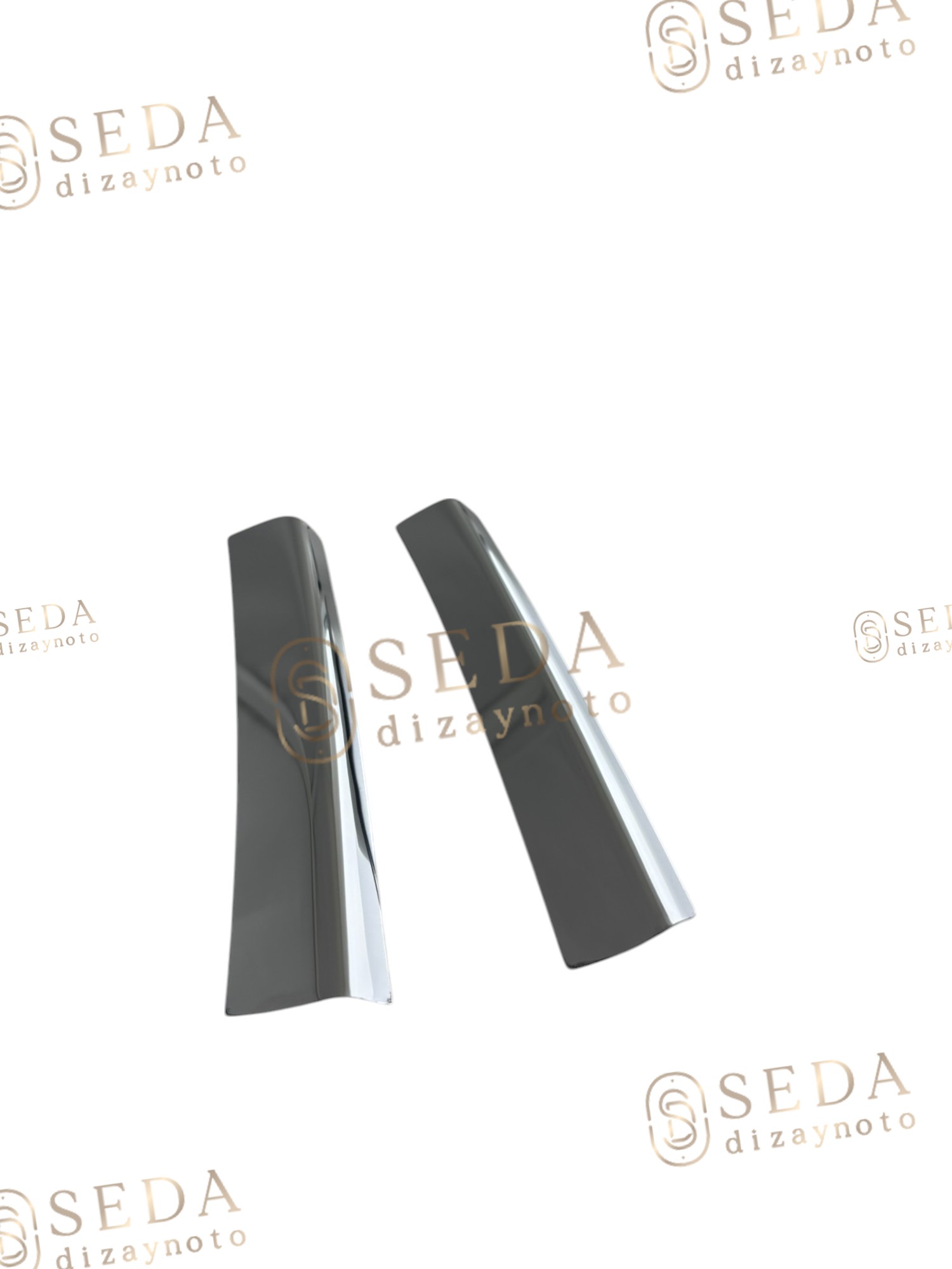 Ford Custom Van 2012 > 2017 Ön Panjur 2 Prç.P. Çelik - Görsel 2