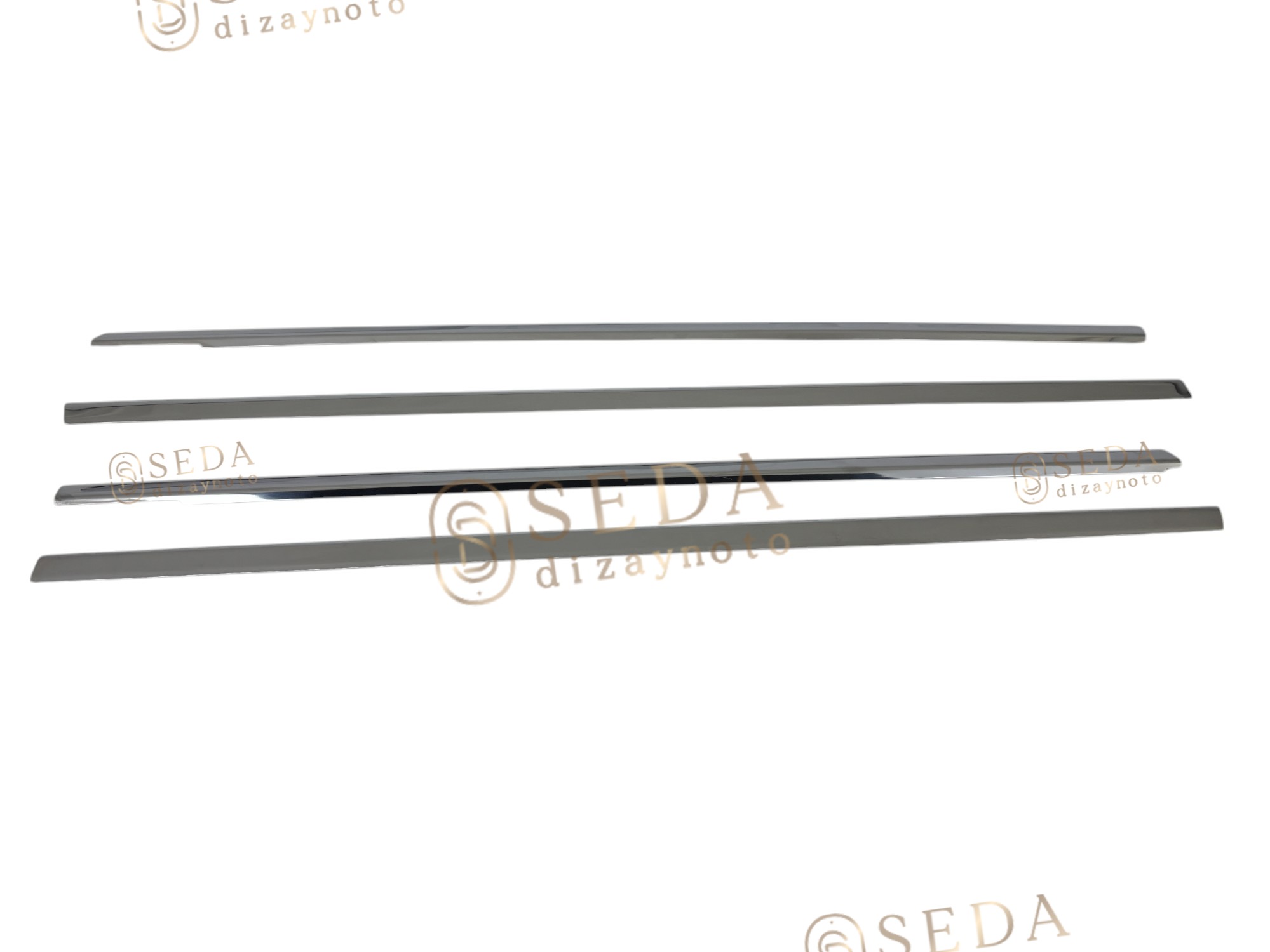 Ford Focus 1 HB /SD 1998 > 2005 Cam Çıtası 4 Prç. P. Çelik - Görsel 4