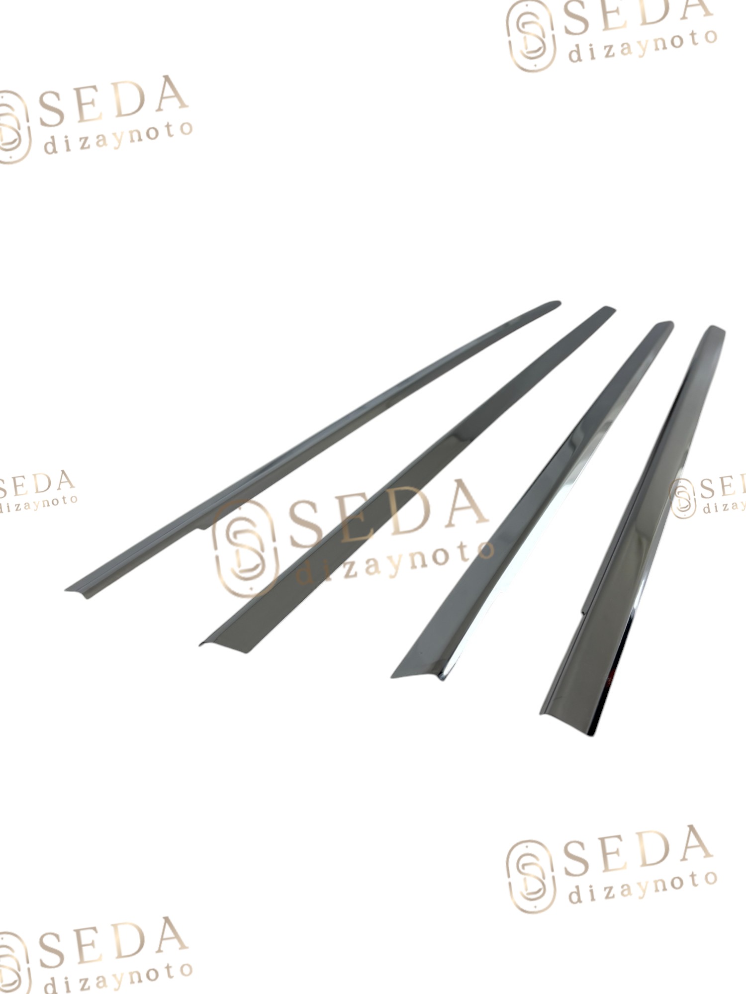 Ford Focus 1 HB /SD 1998 > 2005 Cam Çıtası 4 Prç. P. Çelik