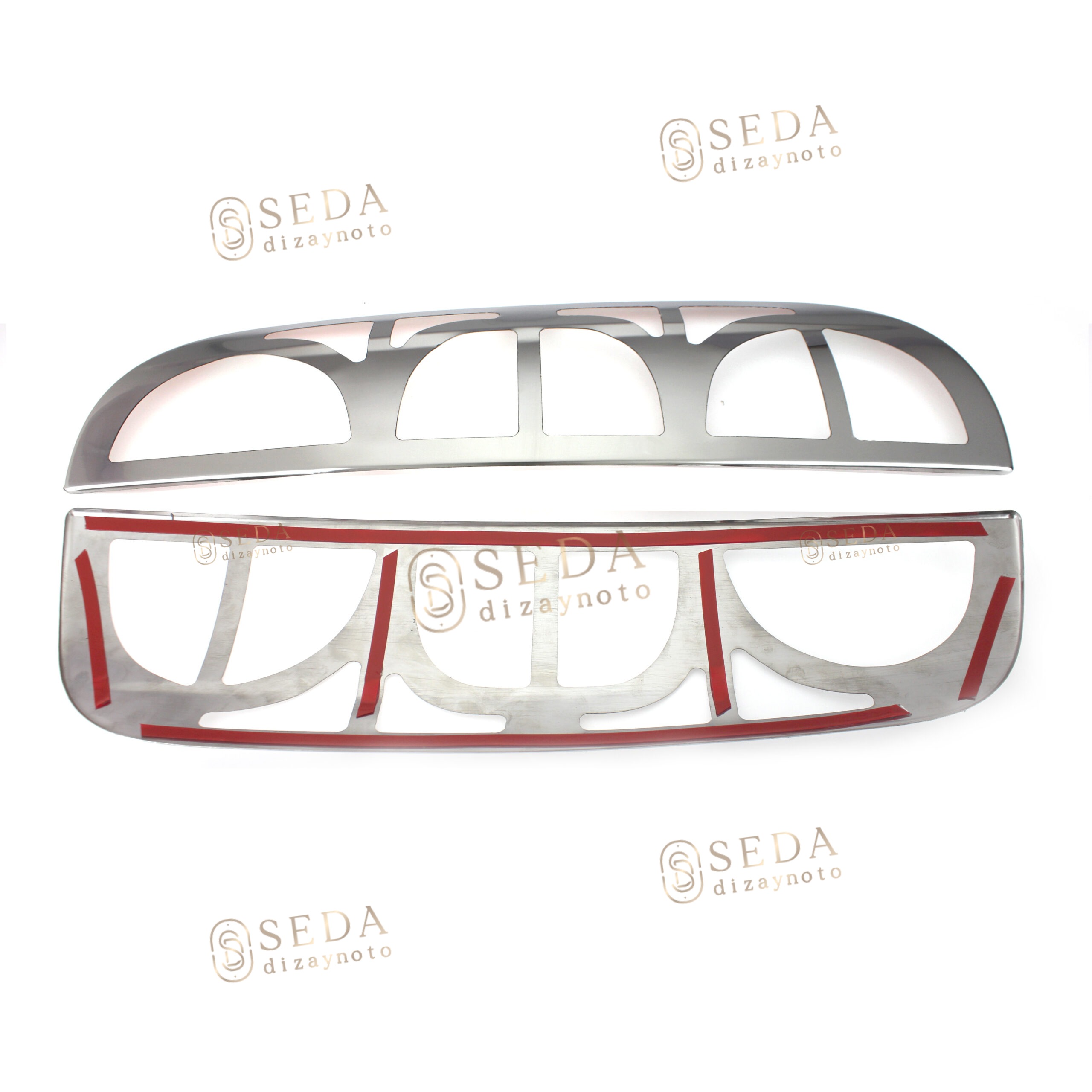 Fiat Doblo 1 Facelift Panel Van/Lav 2006 > 2010 Stop Çerçevesi 2 Prç. P. Çelik - Görsel 4