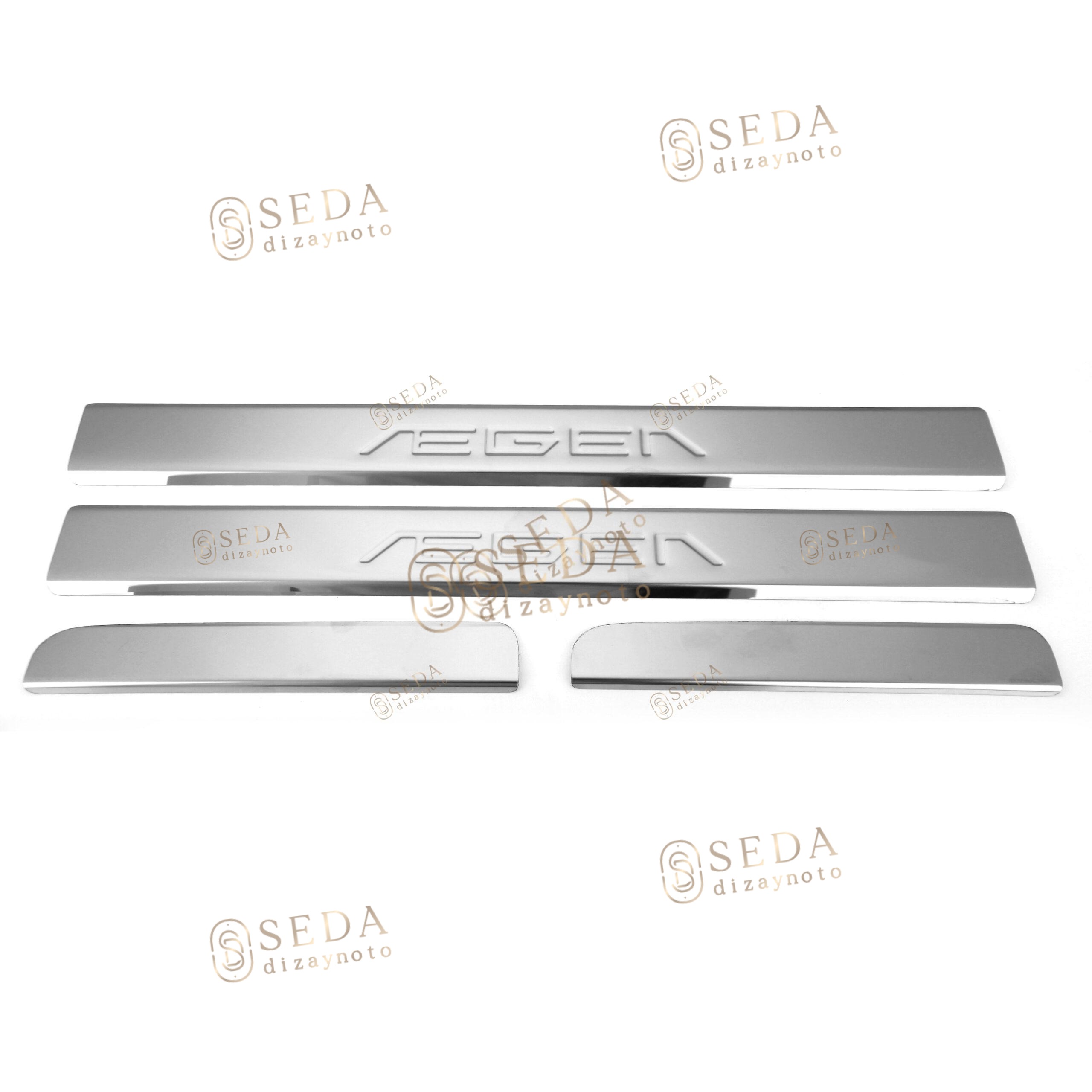 Fiat Egea SD/HB/SW 2015 > Kapı Eşiği 4 Prç. P. Çelik - Görsel 3