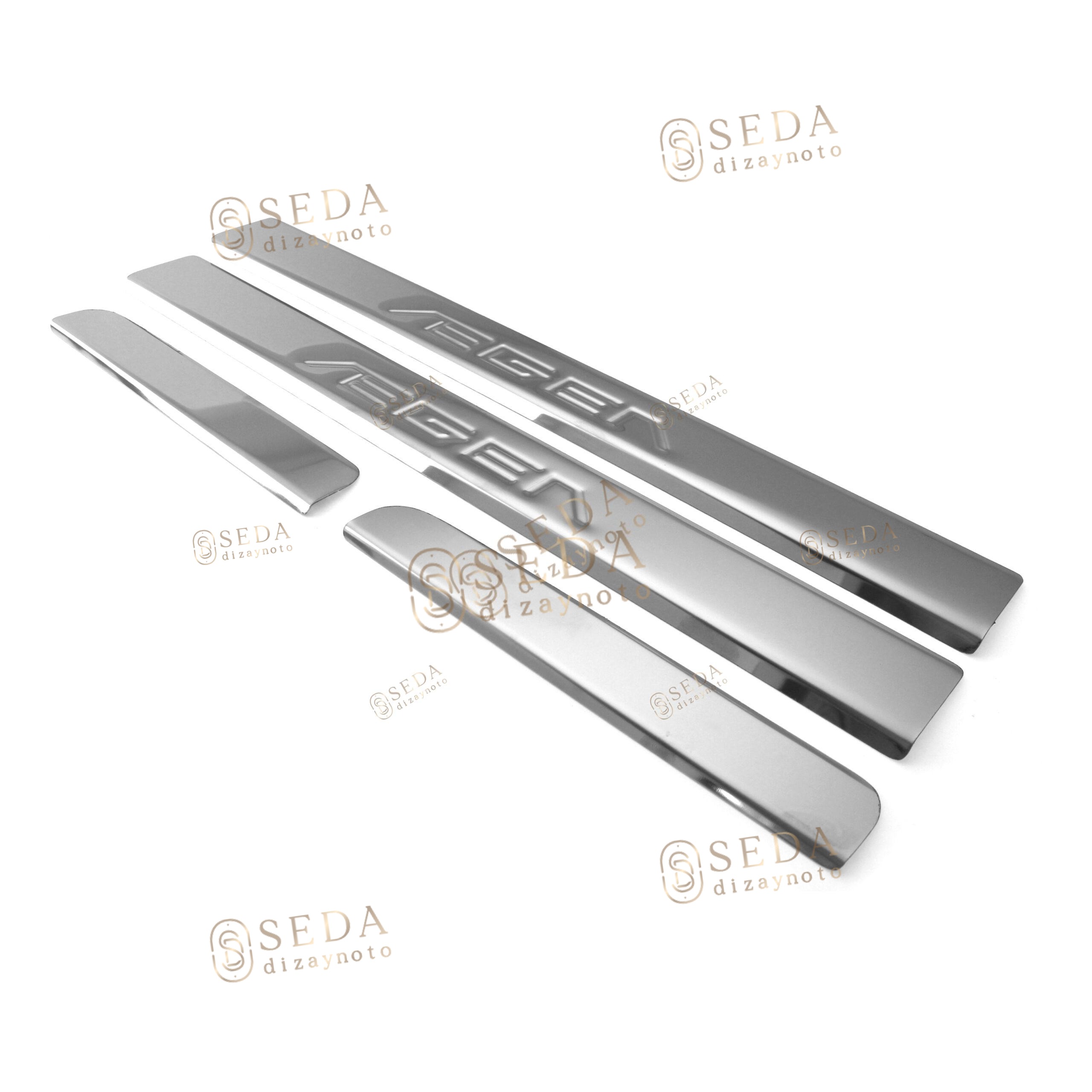 Fiat Egea SD/HB/SW 2015 > Kapı Eşiği 4 Prç. P. Çelik