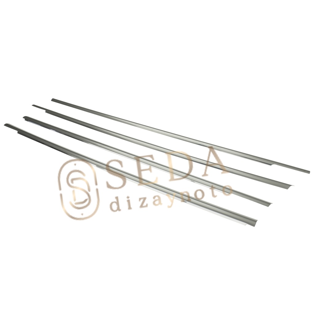 Ford Focus 2 HB /SD/SW 2005 > 2011 Cam Çıtası 4 Prç. P. Çelik