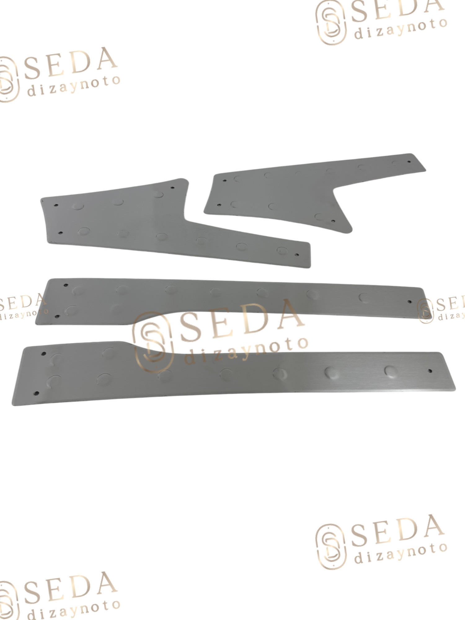 Peugeot Tepee Mini Van 2008 > 2018 İç Kapı Eşiği 4 Prç. P. Çelik - Görsel 4