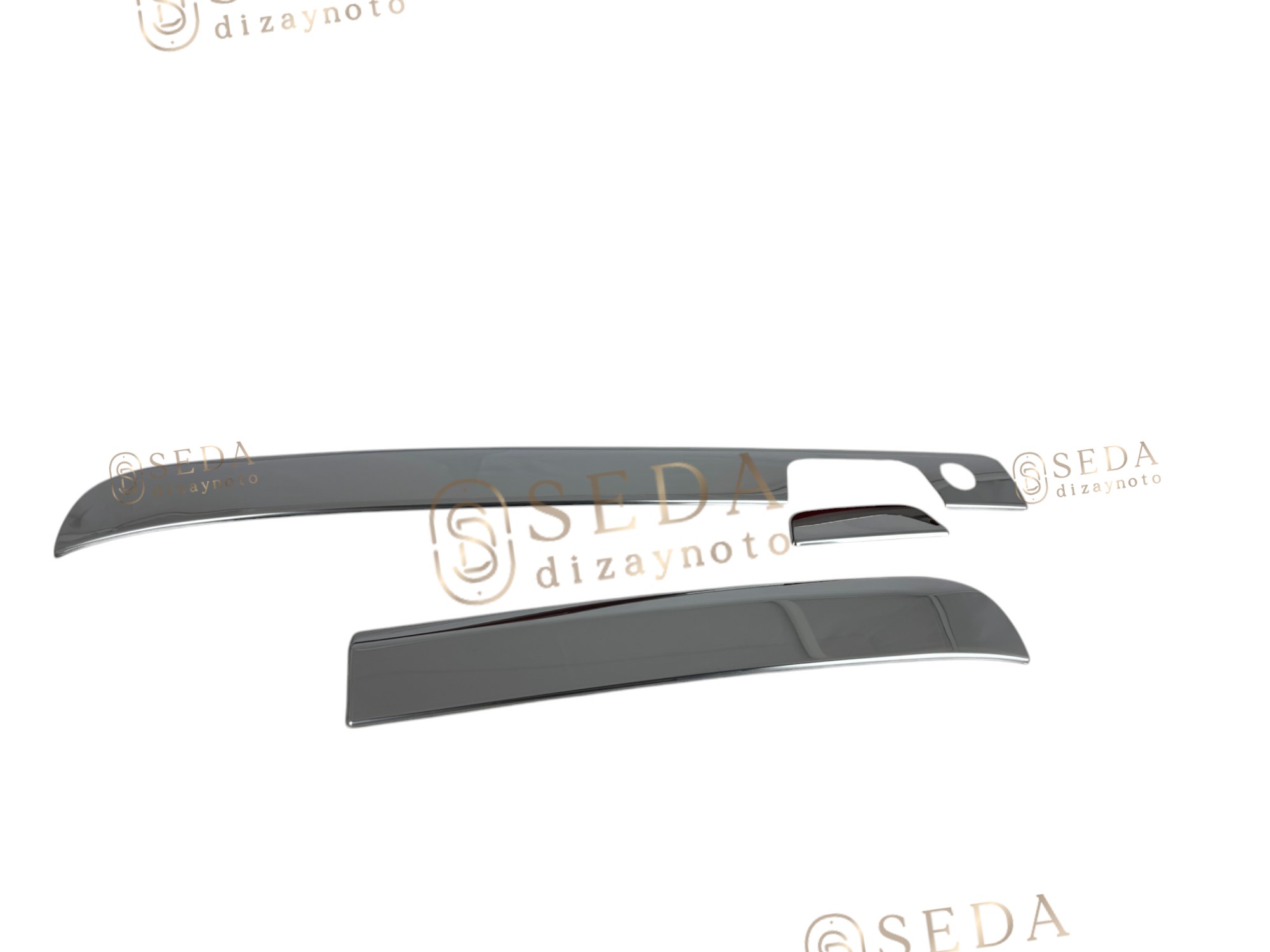 Renault Express 2021> Panel Van/Lav Bagaj Çıtası 3 Prç.P. Çelik - Delikli