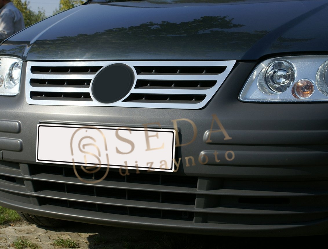 VW Caddy Mini Van 2003 > 2010 Ön Panjur Formlu P. Çelik - Görsel 5