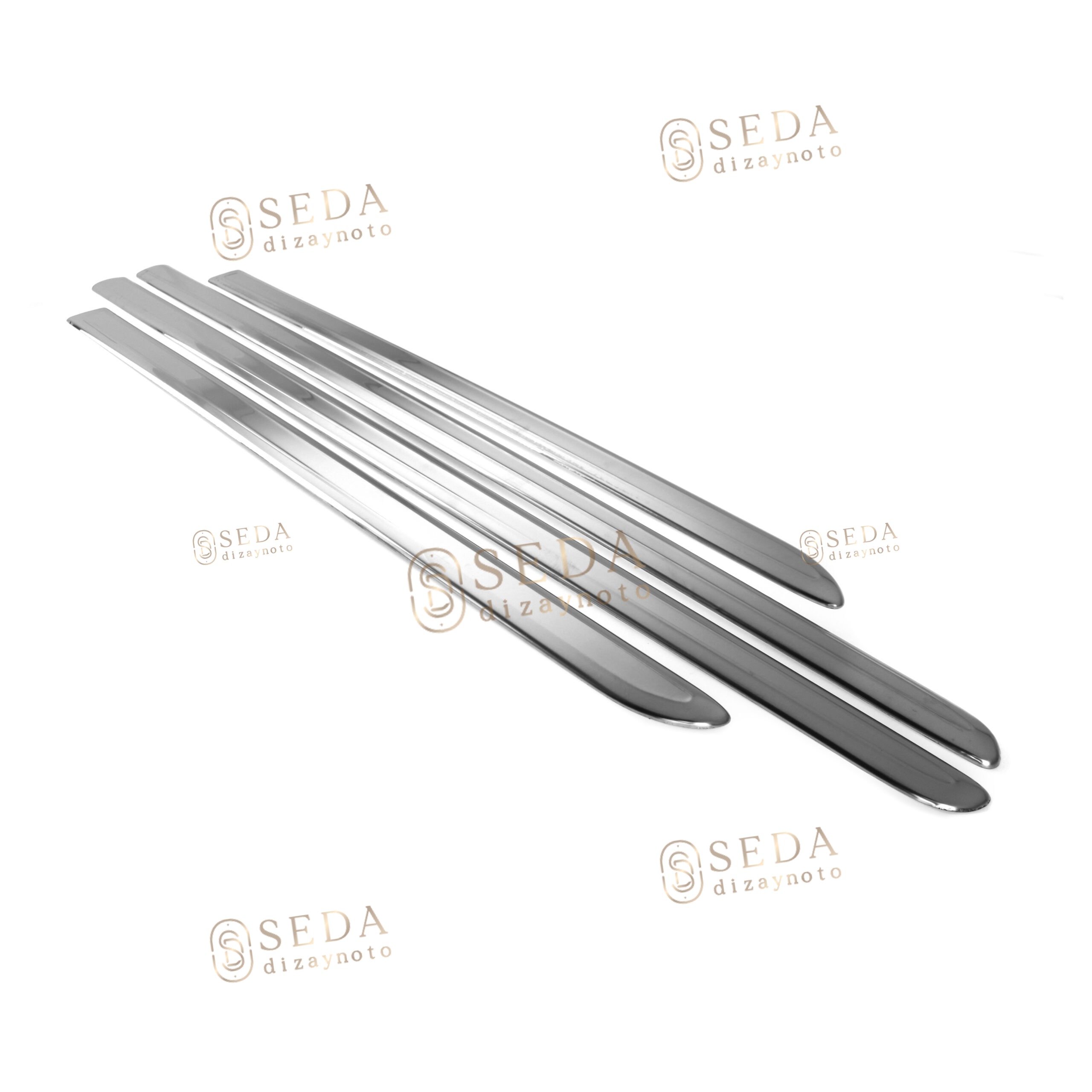 VW Caddy 2015 > Mini Van 2015 > Yan Kapı Çıtası 4 Prç. P. Çelik