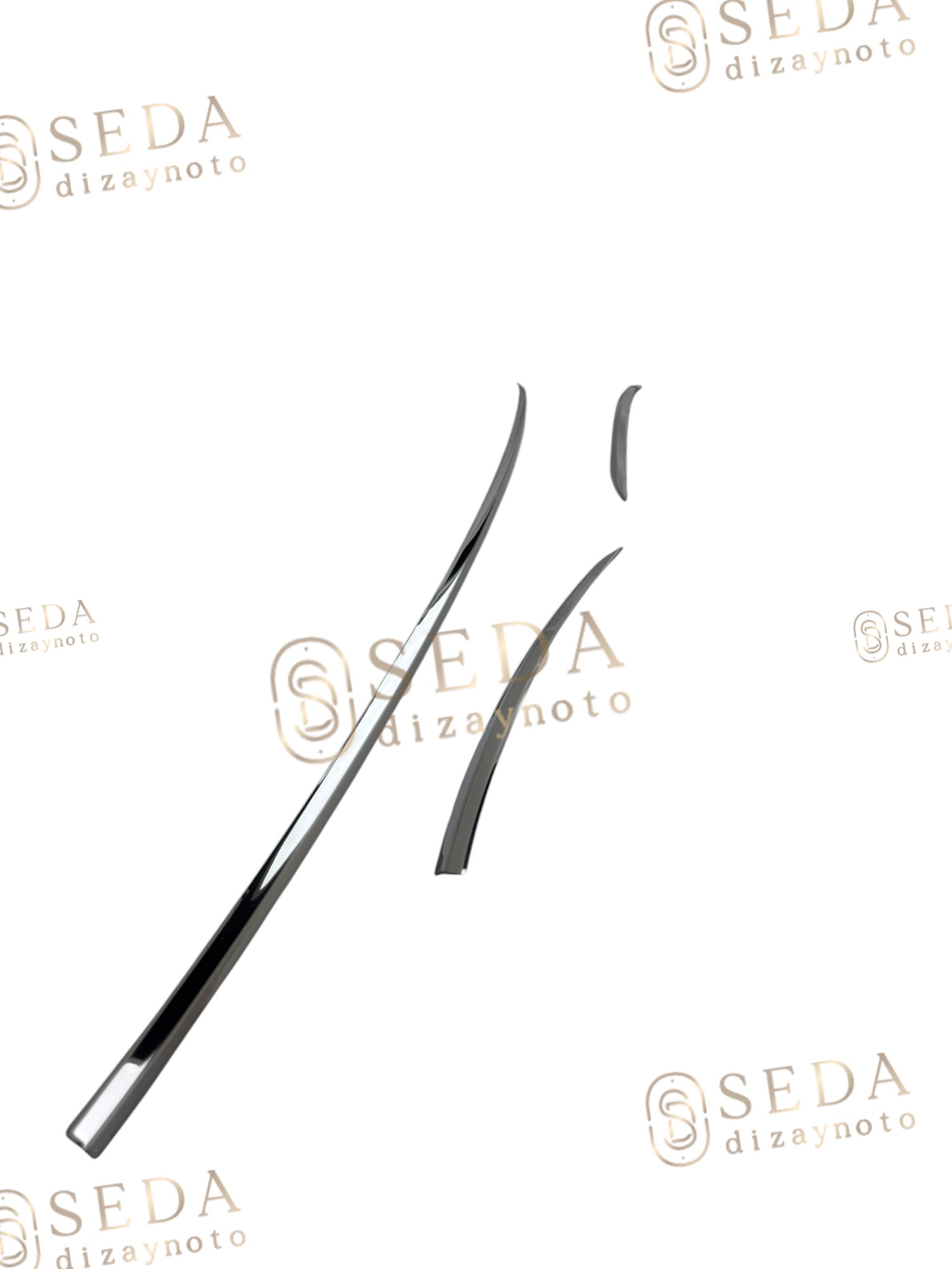 VW Golf 7 HB 2013 > Arka Tampon Çıtası 3 Parça P. Çelik - Görsel 5