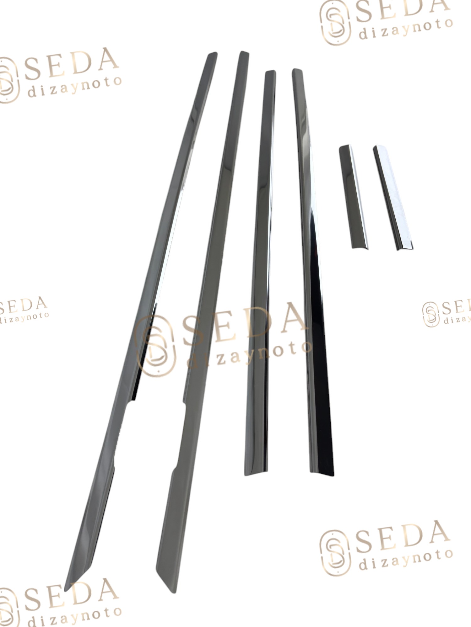 VW Passat 3b SD 2000 > 2005 Cam Çıtası 4 Prç. P. Çelik - Görsel 2