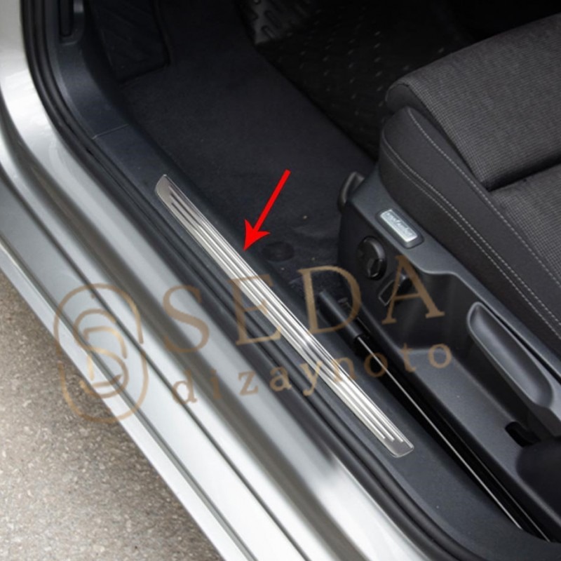 VW Passat B8 SD/SW 2015 > İç Kapı Eşiği 4 Prç. P. Çelik - Görsel 5